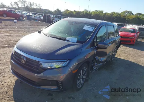 2023 Honda Odyssey Touring from USA, damaged, VIN 5FNRL6H8XPB074923